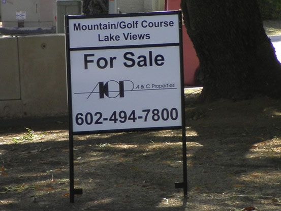 Real Estate Sign Frames